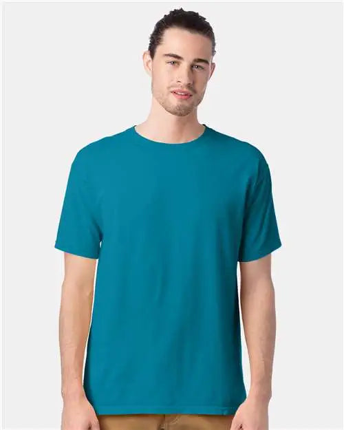 Comfortwash by Hanes Gdh100 Garment-dyed T-shirt - Ocean Depths - s