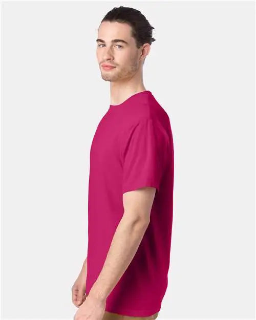 Comfortwash by Hanes Gdh100 Garment-dyed T-shirt - Peony Pink