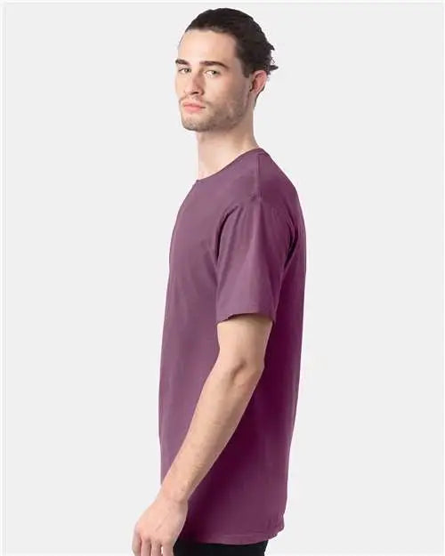 Comfortwash by Hanes Gdh100 Garment-dyed T-shirt - Purple Plum Raisin