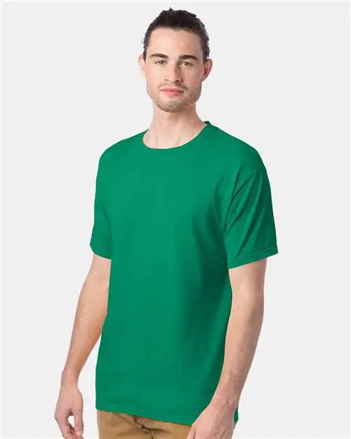 Comfortwash by Hanes Gdh100 Garment-dyed T-shirt - Rich Green Grass