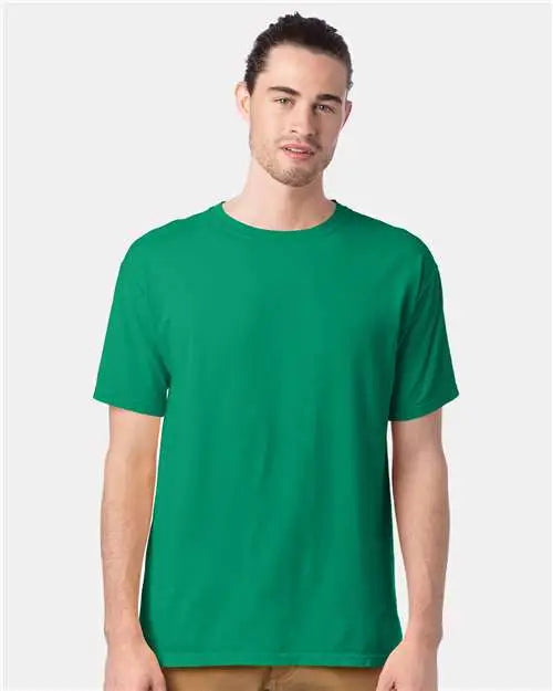 Comfortwash by Hanes Gdh100 Garment-dyed T-shirt - Rich Green Grass