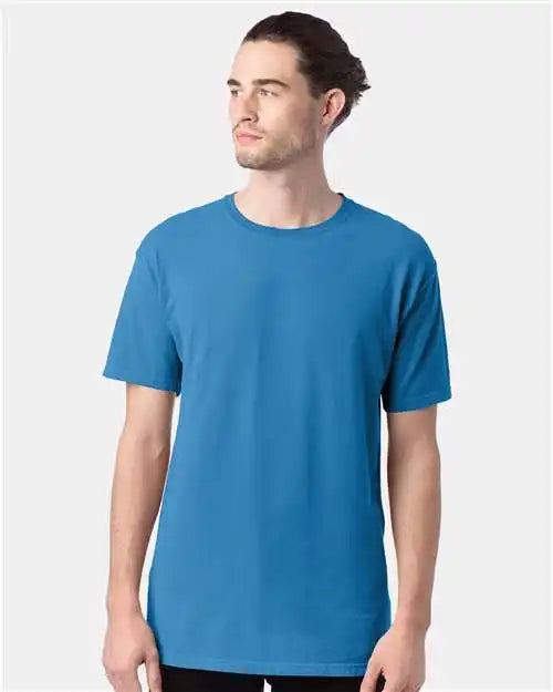 Comfortwash by Hanes Gdh100 Garment-dyed T-shirt - Summer Sky Blue