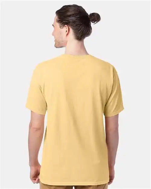 Comfortwash by Hanes Gdh100 Garment-dyed T-shirt - Summer Squash Yellow