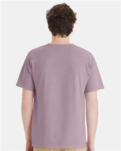 Comfortwash by Hanes Gdh11b Botanical Dyed T-shirt - Nimbus