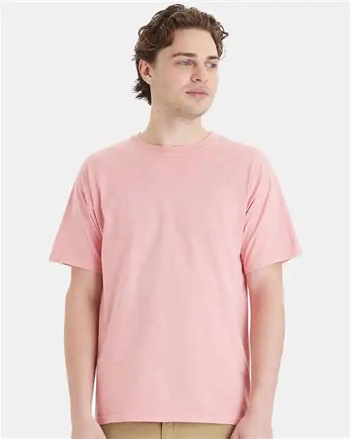 Comfortwash by Hanes Gdh11b Botanical Dyed T-shirt - Rubia