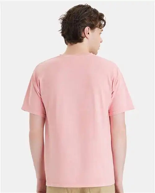 Comfortwash by Hanes Gdh11b Botanical Dyed T-shirt - Rubia