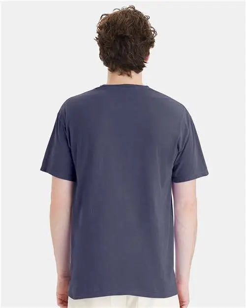 Comfortwash by Hanes Gdh150 Garment-dyed Pocket T-shirt - Anchor Slate