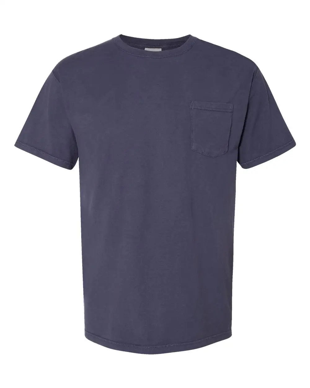 Comfortwash by Hanes Gdh150 Garment-dyed Pocket T-shirt - Anchor Slate - Dark Gray / s
