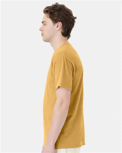 Comfortwash by Hanes Gdh150 Garment-dyed Pocket T-shirt - Artisan Gold
