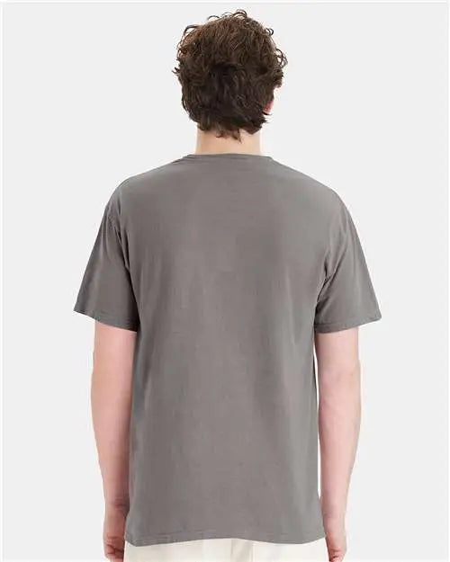 Comfortwash by Hanes Gdh150 Garment-dyed Pocket T-shirt - Concrete Grey