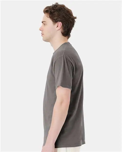 Comfortwash by Hanes Gdh150 Garment-dyed Pocket T-shirt - Concrete Grey