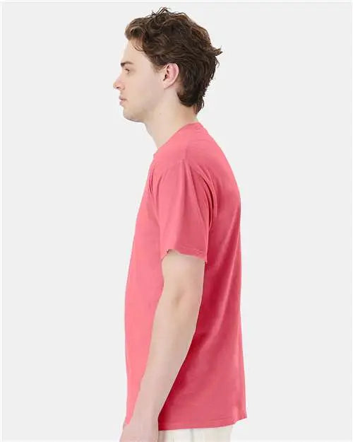 Comfortwash by Hanes Gdh150 Garment-dyed Pocket T-shirt - Coral Craze