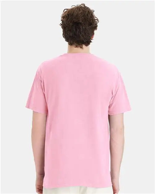 Comfortwash by Hanes Gdh150 Garment-dyed Pocket T-shirt - Cotton Candy