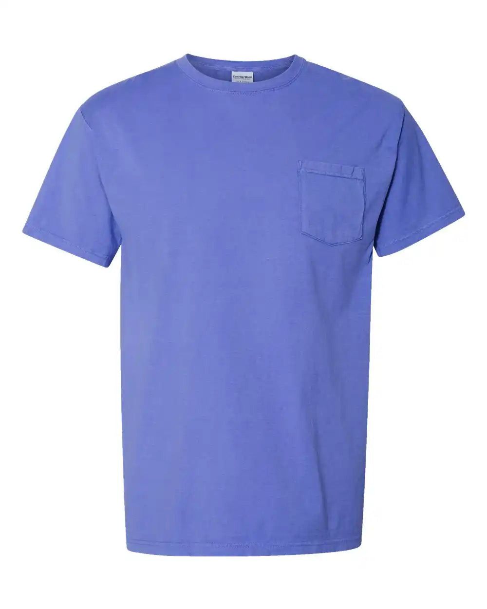 Comfortwash by Hanes Gdh150 Garment-dyed Pocket T-shirt - Deep Forte Blue - s