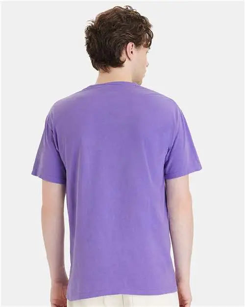 Comfortwash by Hanes Gdh150 Garment-dyed Pocket T-shirt - Lavender