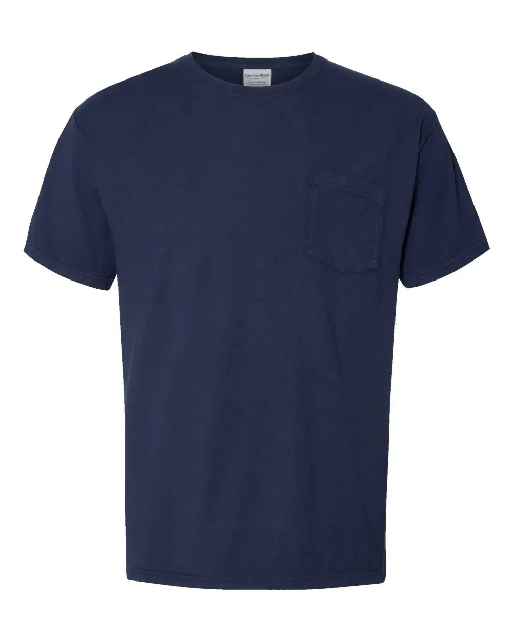 Comfortwash by Hanes Gdh150 Garment-dyed Pocket T-shirt - Navy - s