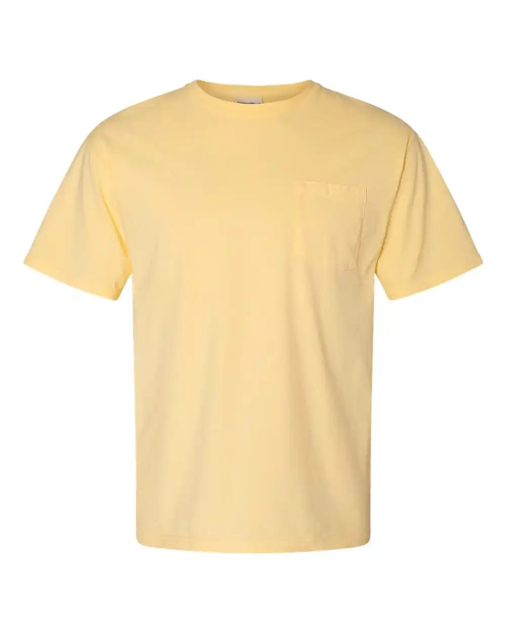 Comfortwash by Hanes Gdh150 Garment-dyed Pocket T-shirt - Summer Squash Yellow - s