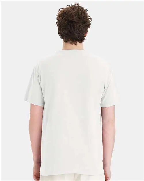 Comfortwash by Hanes Gdh150 Garment-dyed Pocket T-shirt - White