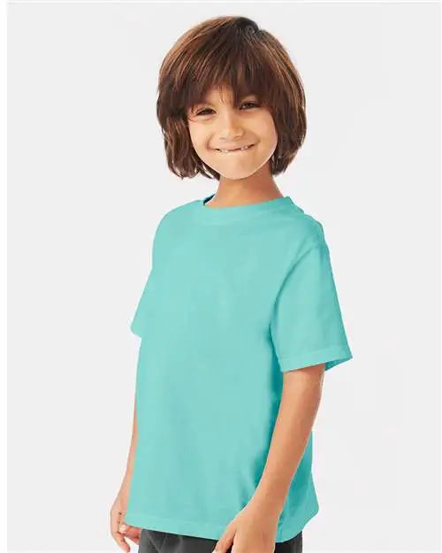 Comfortwash by Hanes Gdh175 Garment-dyed Youth T-shirt - Mint