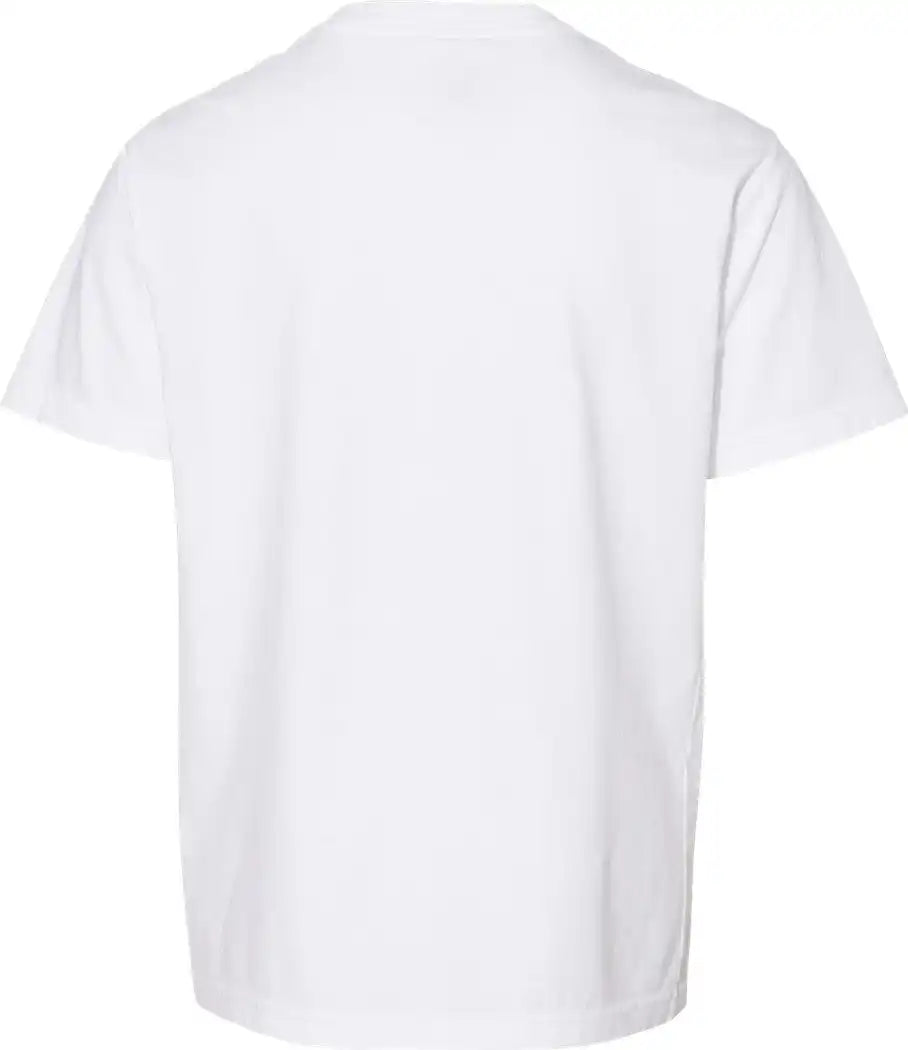 Comfortwash by Hanes Gdh175 Garment-dyed Youth T-shirt - White - Xs