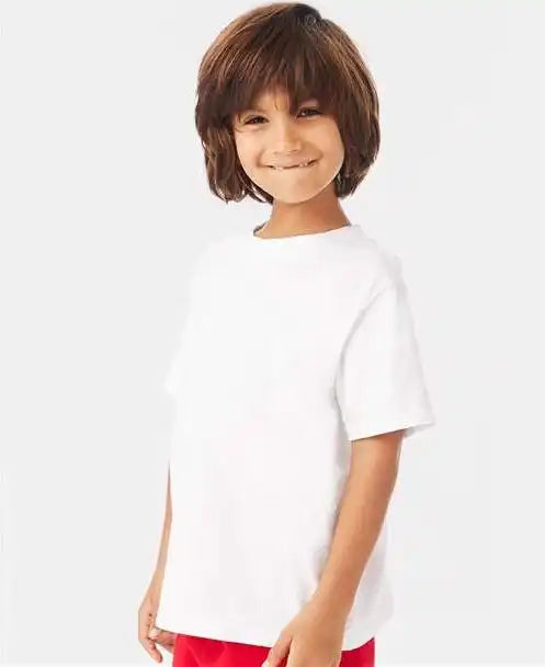 Comfortwash by Hanes Gdh175 Garment-dyed Youth T-shirt - White