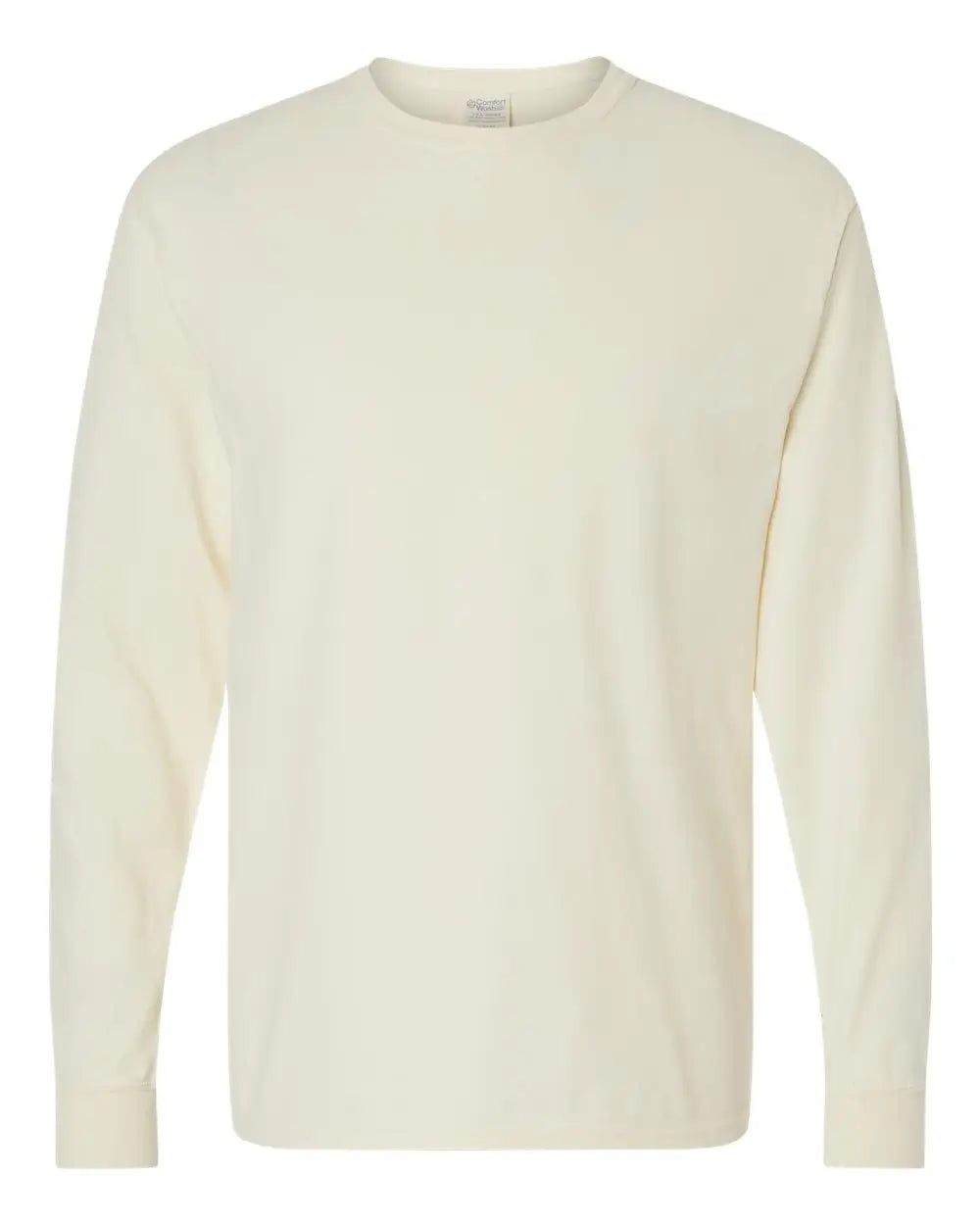 Comfortwash by Hanes Gdh200 Garment-dyed Long Sleeve T-shirt - Parchment - Ivory / s