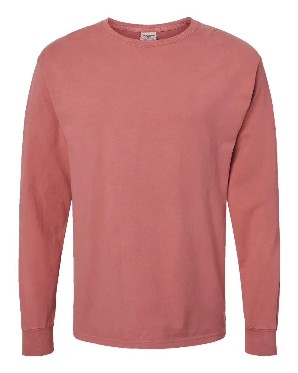 Comfortwash by Hanes Gdh200 Garment-dyed Long Sleeve T-shirt - Nantucket Red - s