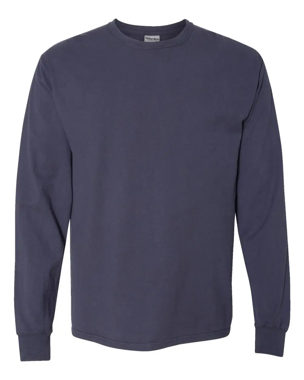 Comfortwash by Hanes Gdh200 Garment-dyed Long Sleeve T-shirt - Anchor Slate - Dark Gray / s