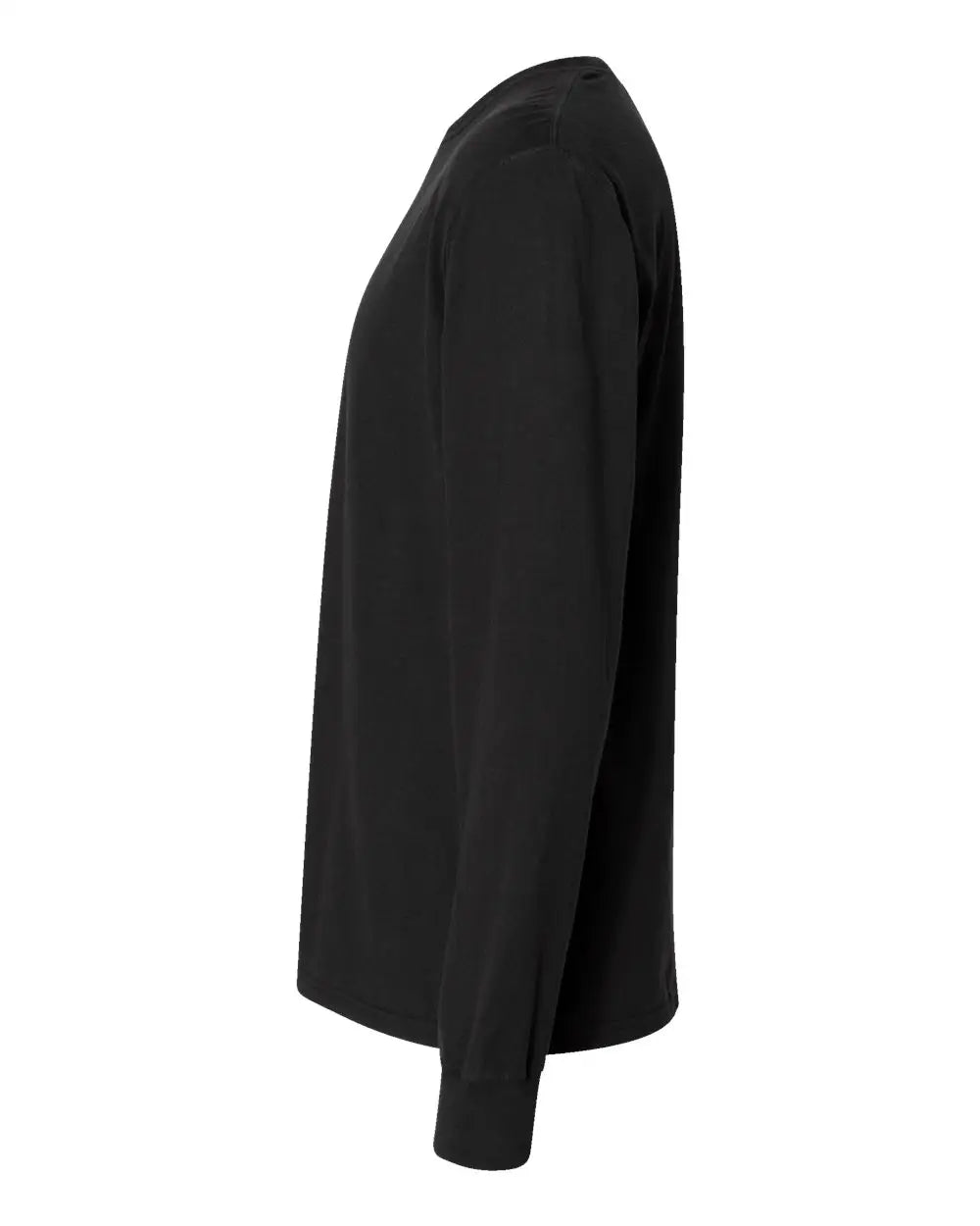 Comfortwash by Hanes Gdh200 Garment-dyed Long Sleeve T-shirt - Black