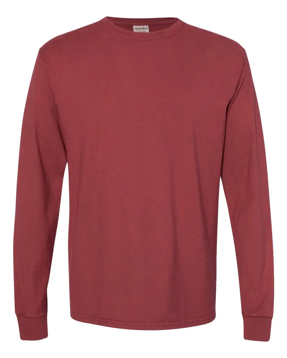 Comfortwash by Hanes Gdh200 Garment-dyed Long Sleeve T-shirt - Cayenne - Cardinal / s
