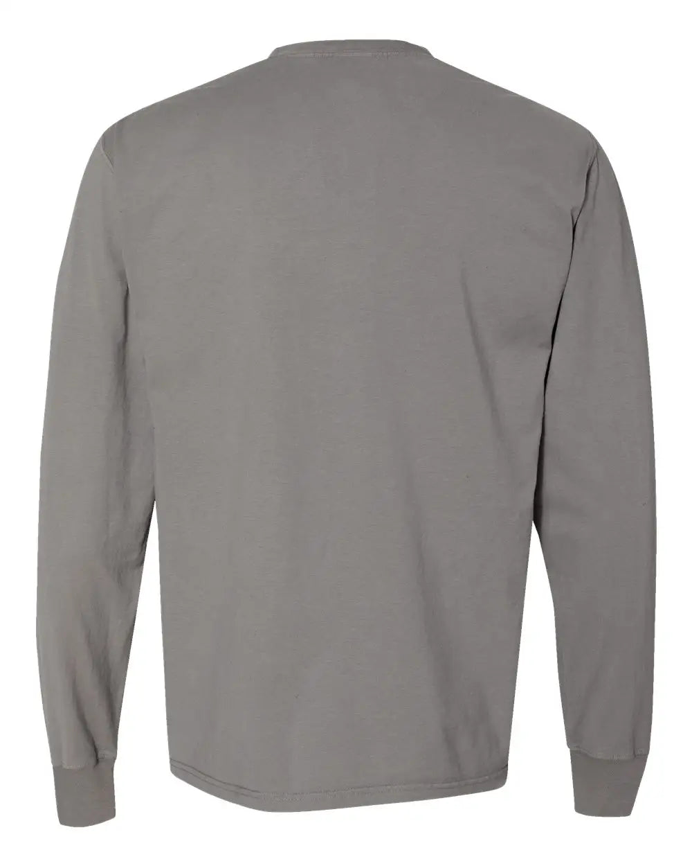 Comfortwash by Hanes Gdh200 Garment-dyed Long Sleeve T-shirt - Concrete Grey