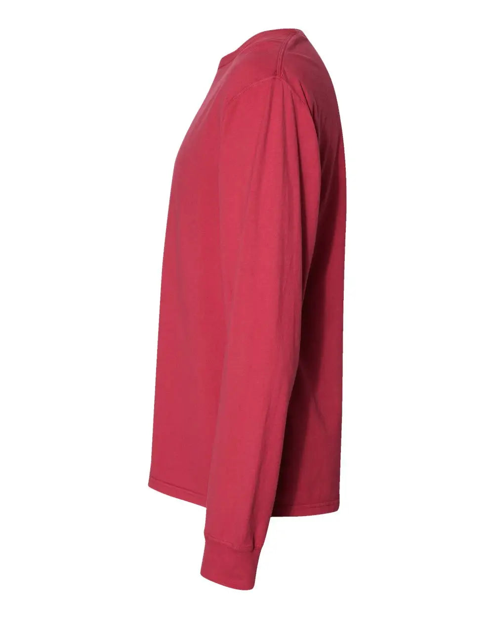 Comfortwash by Hanes Gdh200 Garment-dyed Long Sleeve T-shirt - Crimson Fall