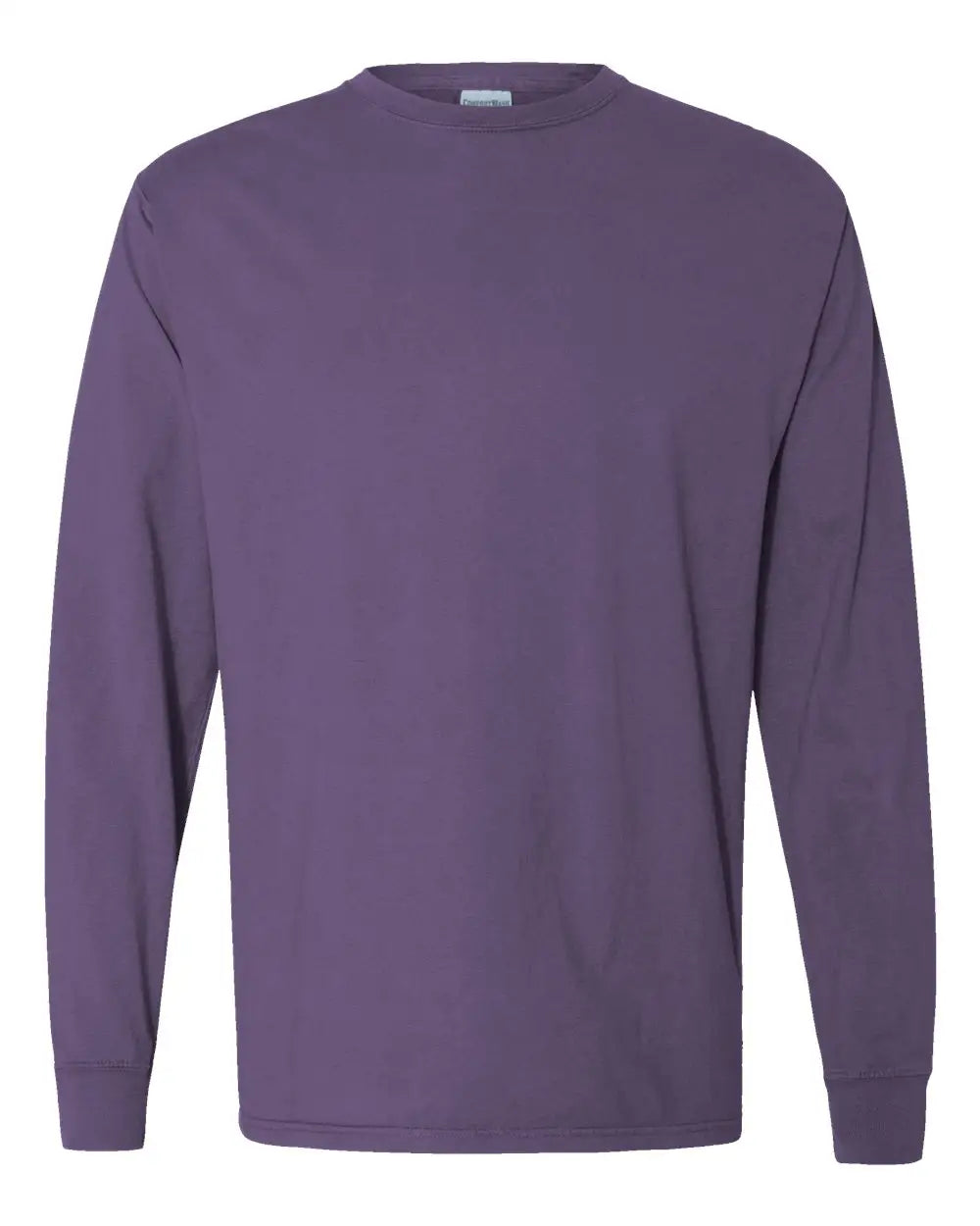 Comfortwash by Hanes Gdh200 Garment-dyed Long Sleeve T-shirt - Grape Soda - Purple / s