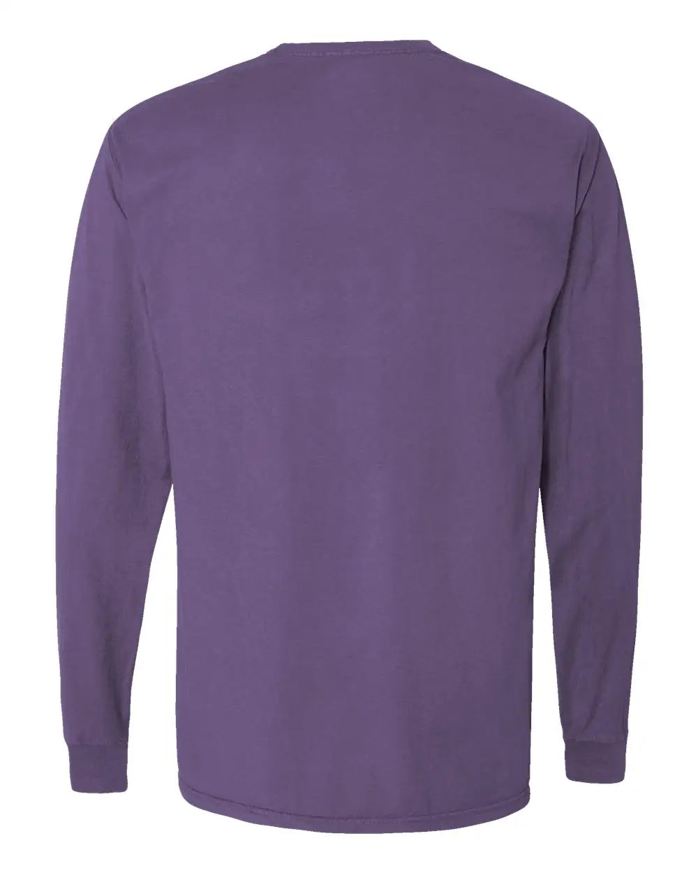 Comfortwash by Hanes Gdh200 Garment-dyed Long Sleeve T-shirt - Grape Soda