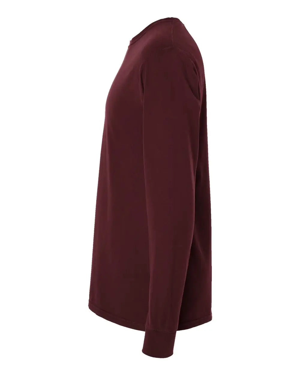 Comfortwash by Hanes Gdh200 Garment-dyed Long Sleeve T-shirt - Maroon