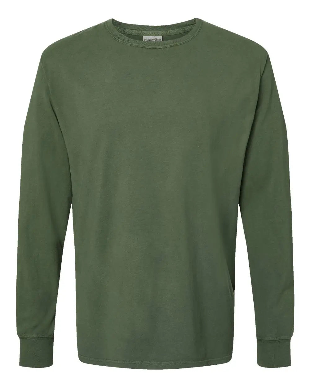 Comfortwash by Hanes Gdh200 Garment-dyed Long Sleeve T-shirt - Moss - Forest / s