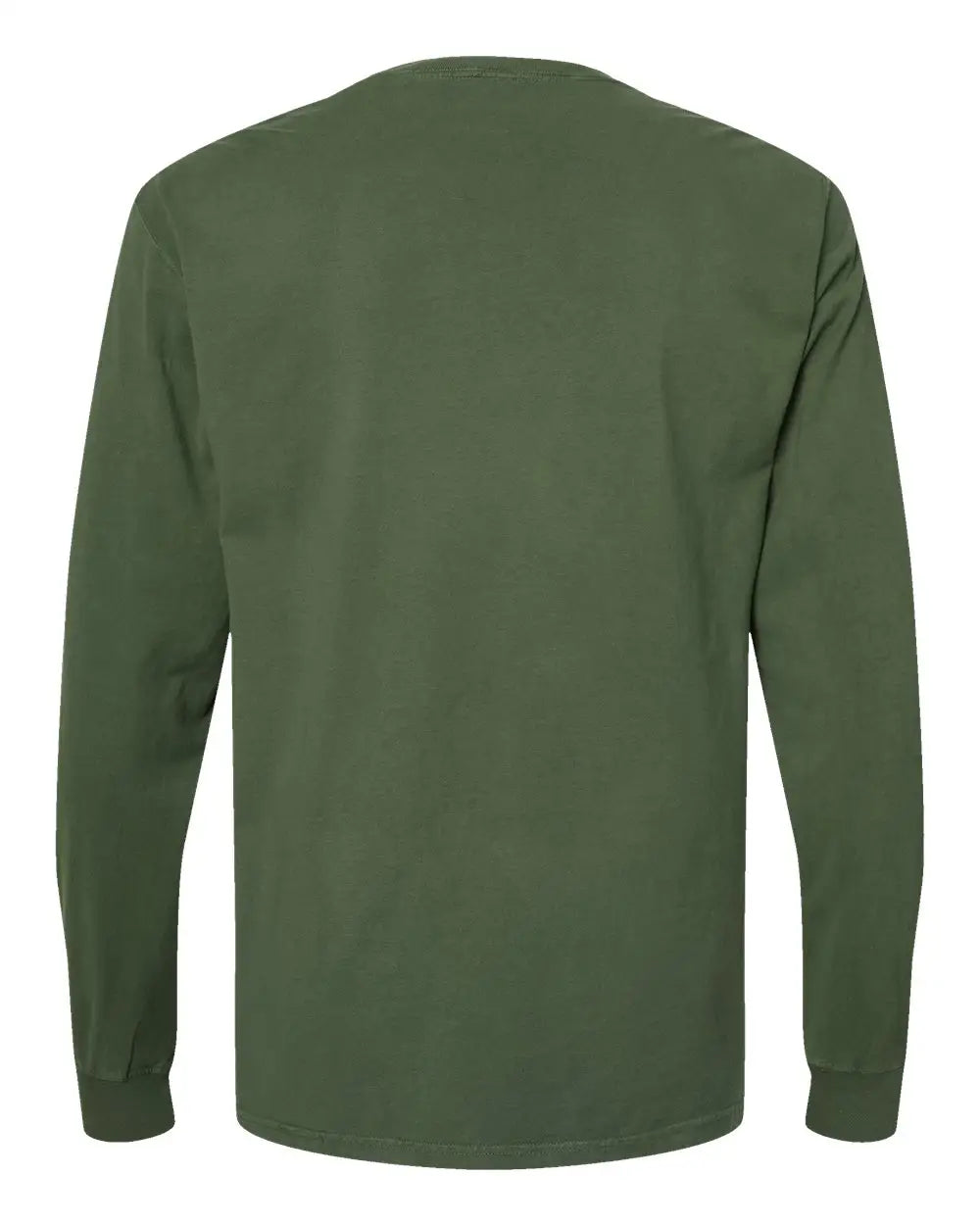 Comfortwash by Hanes Gdh200 Garment-dyed Long Sleeve T-shirt - Moss