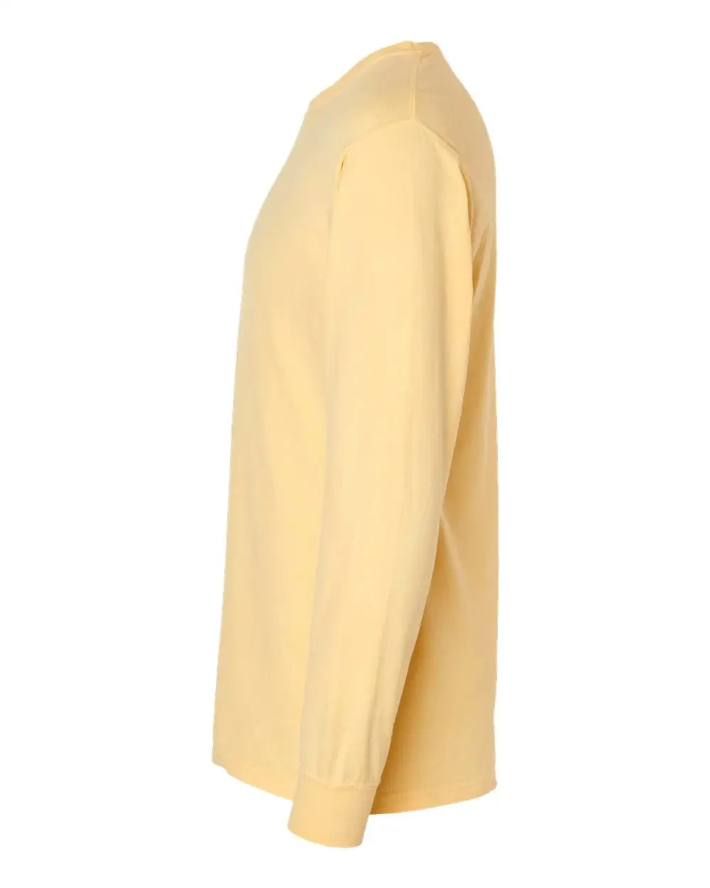 Comfortwash by Hanes Gdh200 Garment-dyed Long Sleeve T-shirt - Summer Squash Yellow