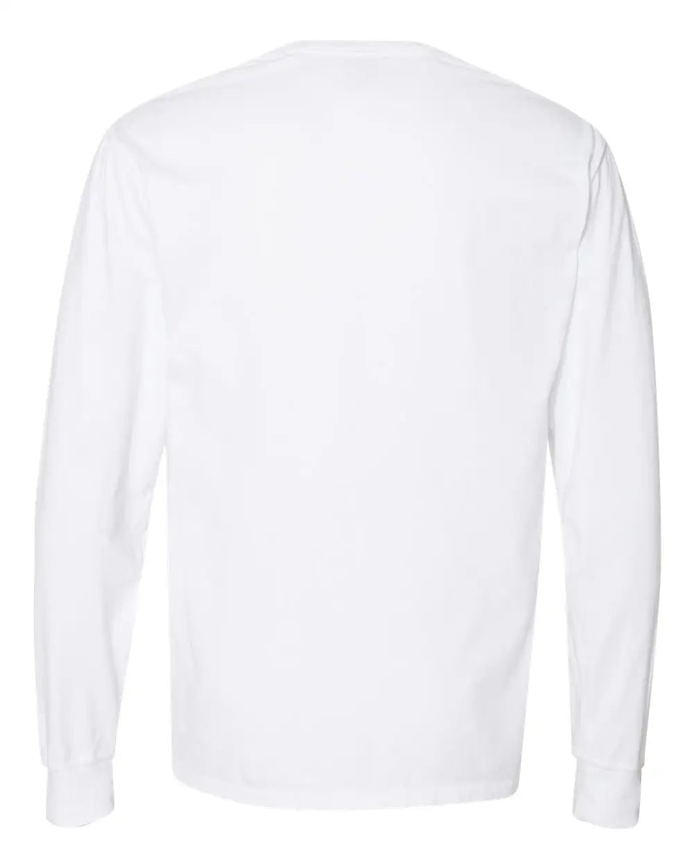 Comfortwash by Hanes Gdh200 Garment-dyed Long Sleeve T-shirt - White