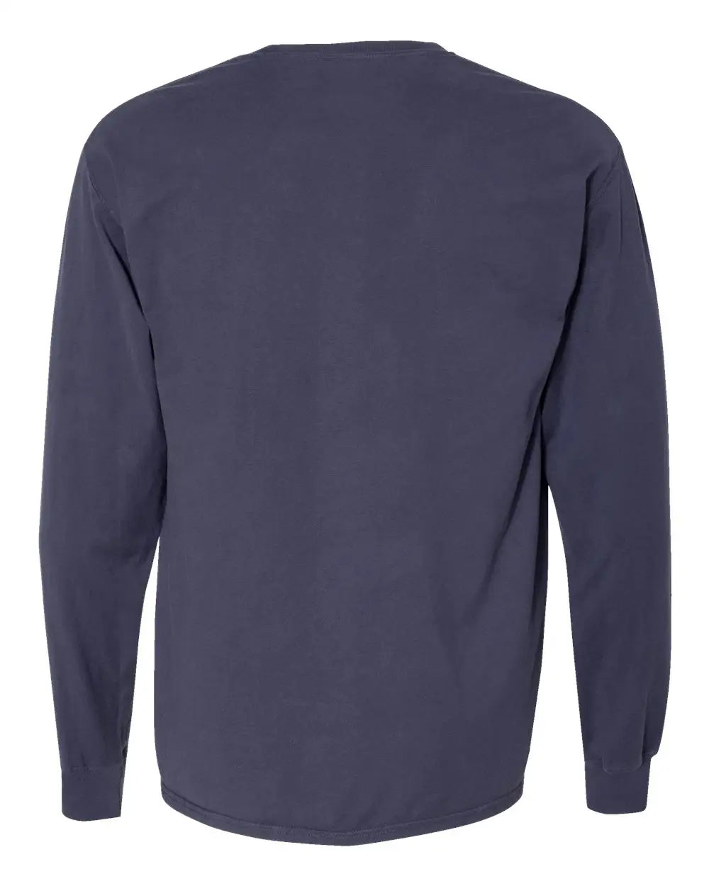 Comfortwash by Hanes Gdh250 Garment-dyed Long Sleeve T-shirt with a Pocket - Anchor Slate