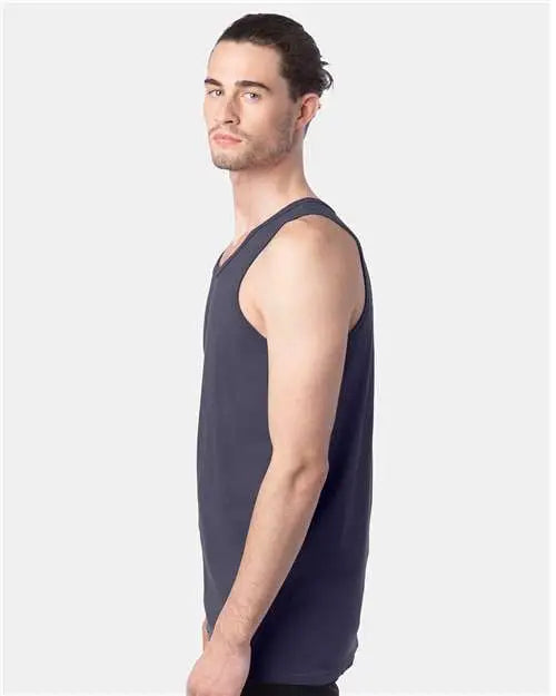 Comfortwash by Hanes Gdh300 Garment-dyed Unisex Tank Top - Anchor Slate