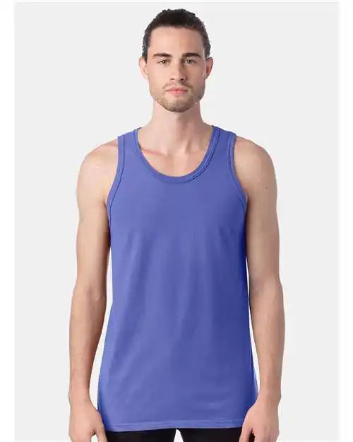 Comfortwash by Hanes Gdh300 Garment-dyed Unisex Tank Top - Deep Forte Blue