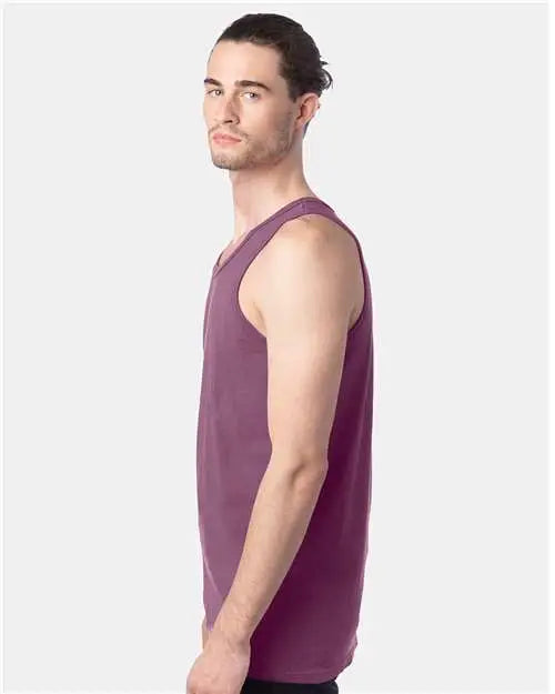 Comfortwash by Hanes Gdh300 Garment-dyed Unisex Tank Top - Purple Plum Raisin