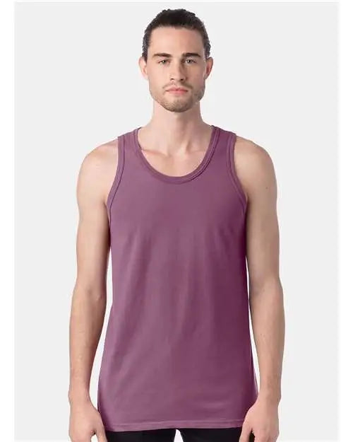 Comfortwash by Hanes Gdh300 Garment-dyed Unisex Tank Top - Purple Plum Raisin