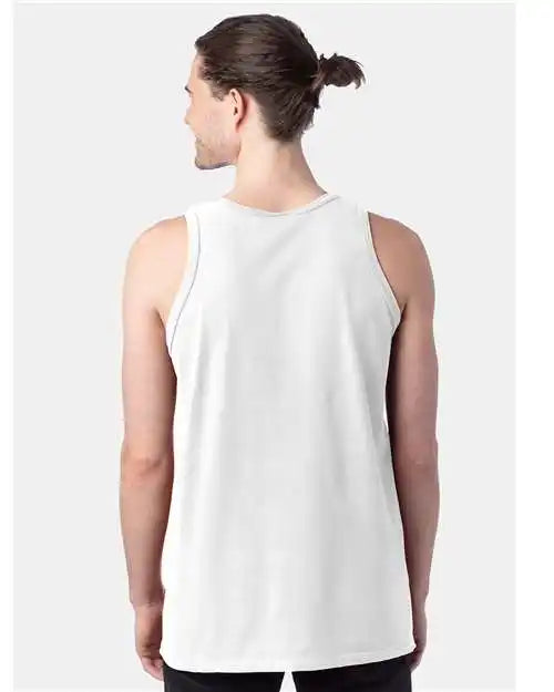 Comfortwash by Hanes Gdh300 Garment-dyed Unisex Tank Top - White