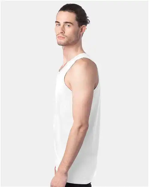 Comfortwash by Hanes Gdh300 Garment-dyed Unisex Tank Top - White