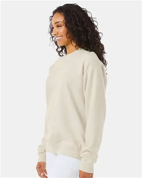 Comfortwash by Hanes Gdh400 Garment-dyed Crewneck Sweatshirt - Parchment