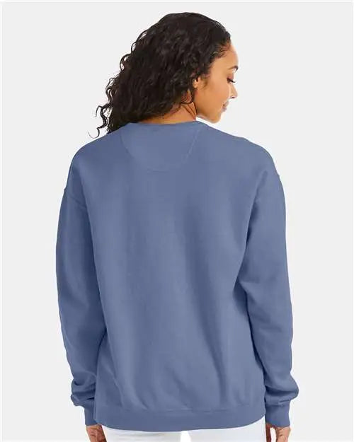 Comfortwash by Hanes Gdh400 Garment-dyed Crewneck Sweatshirt - Saltwater