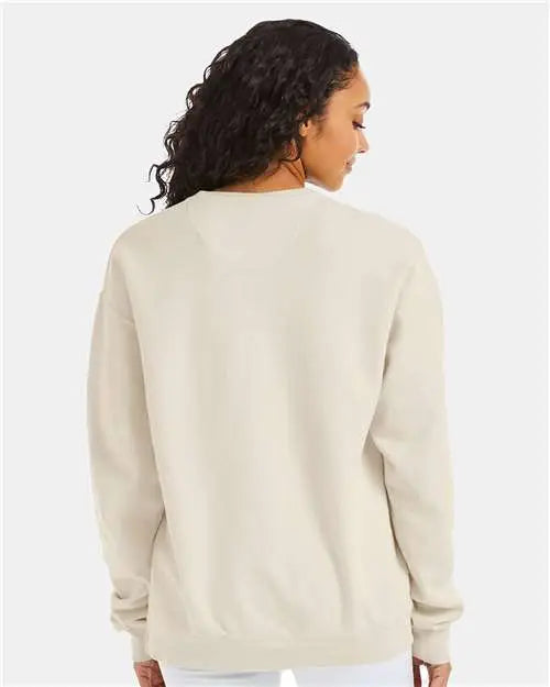 Comfortwash by Hanes Gdh400 Garment-dyed Crewneck Sweatshirt - Parchment