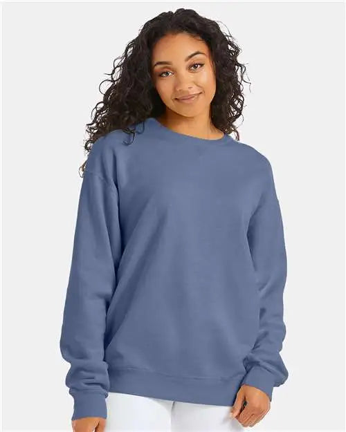 Comfortwash by Hanes Gdh400 Garment-dyed Crewneck Sweatshirt - Saltwater